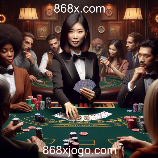 A Emoção do Cassino Ao Vivo no 868x.com